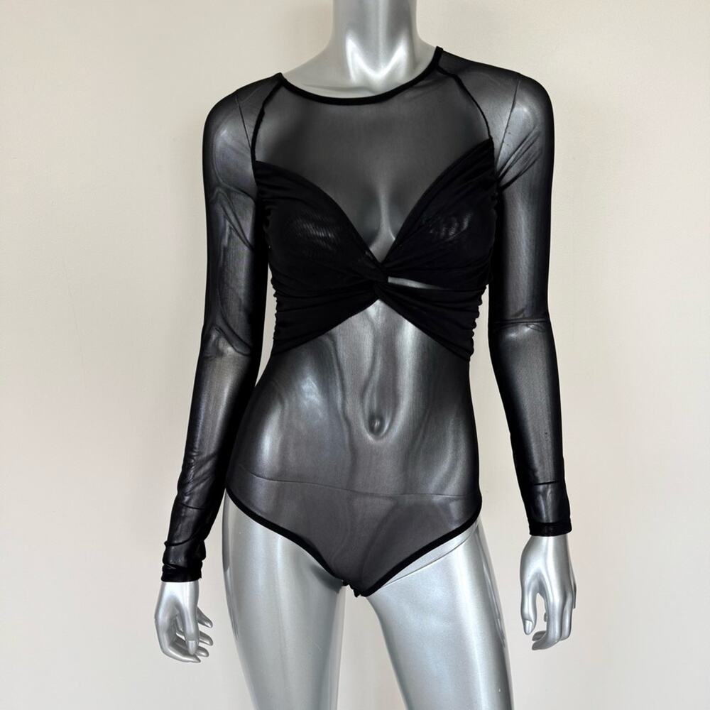 Stradivarius sheer bodysuit size S